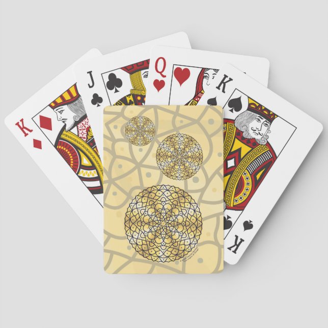 Celestial Sun Classic spelkort (Baksidan)