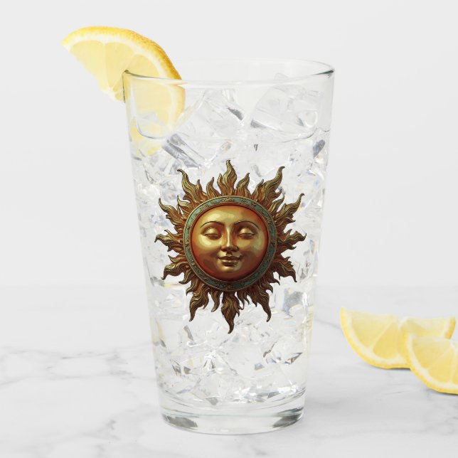 Celestial Sun  Glaskopp (Framsida Ice)