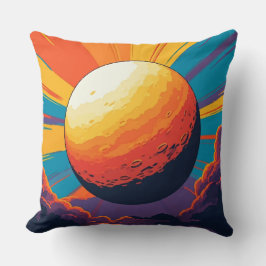 Celestial Sunset Throw Pillow Kudde