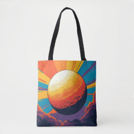 Celestial Sunset Tote Bag Tygkasse