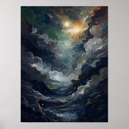 Celestial Surrealism-Lodrät Poster