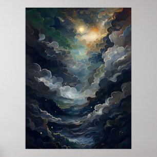 Celestial Surrealism-Lodrät Poster