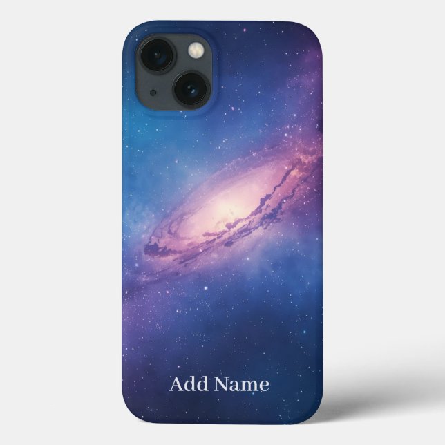 Celestial Swirl Design Phone Case - Personlig f (Baksida)