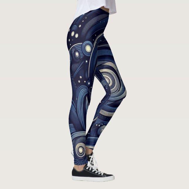 Celestial Swirl Leggings (Höger)