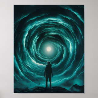 Celestial Swirl Poster