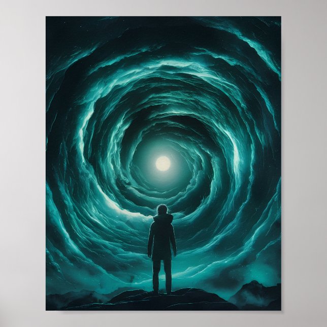 Celestial Swirl Poster (Framsidan)