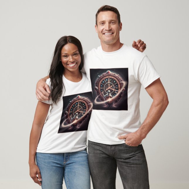 Celestial Symphony of Time T Shirt (Unisex)