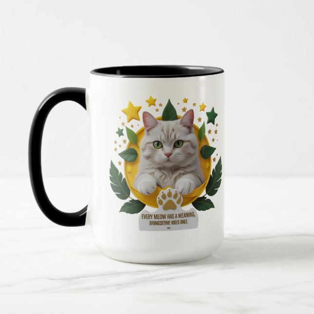 Celestial Tassar - 15 oz Cat Combo Mugg (Vänster)