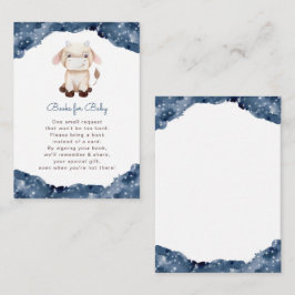 Celestial Taurus Astrology Sign Bokar för Baby Tilläggskort