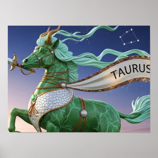 Celestial Taurus Poster (Framsidan)