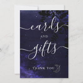 Celestial Theme Cards and Gfts (5 x 7) Bröllop