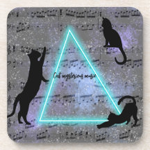 Celestial Three Music-Loving Svarta katter