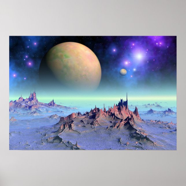 Celestial tide poster (Framsidan)