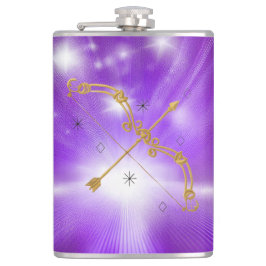 Celestial Traveler: Golden Sagittarius Fickplunta