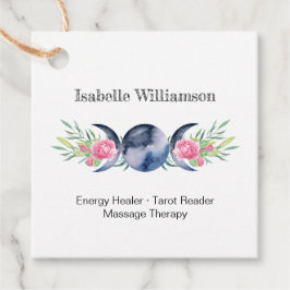 Celestial Triple Måne Goddess Metaphysisk Mystic Gåvor Etiketter