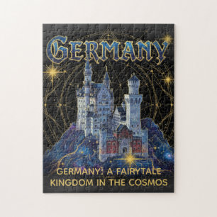 Celestial Tyskland Neuschwanstein Slott Konst Pussel