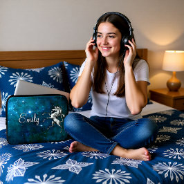 Celestial Unicorn Anpassade Laptop Fodral