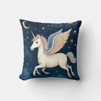Celestial Unicorn Pillow Kudde