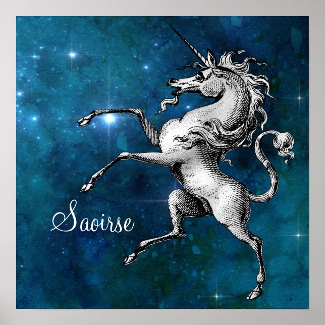 Celestial Unicorn Poster (Framsidan)