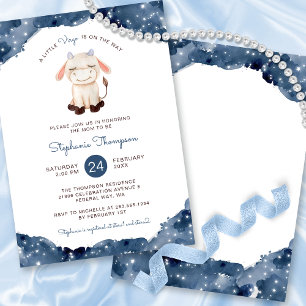 Celestial Våg Astrology, babydusch Inbjudningar