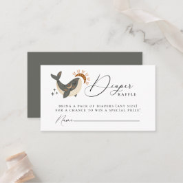 Celestial Vale Diaper Raffle-kuvert Placeringskort
