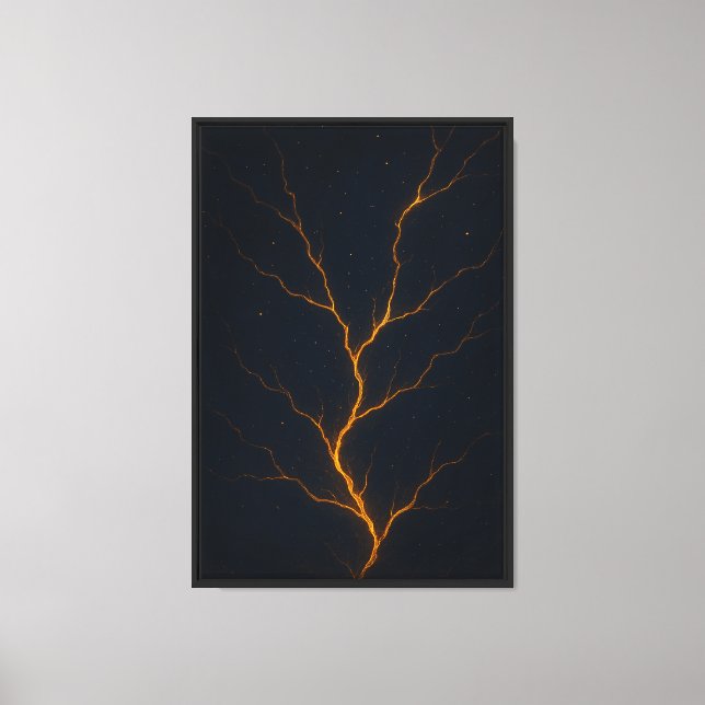 Celestial Veins Canvastryck (Framsida)