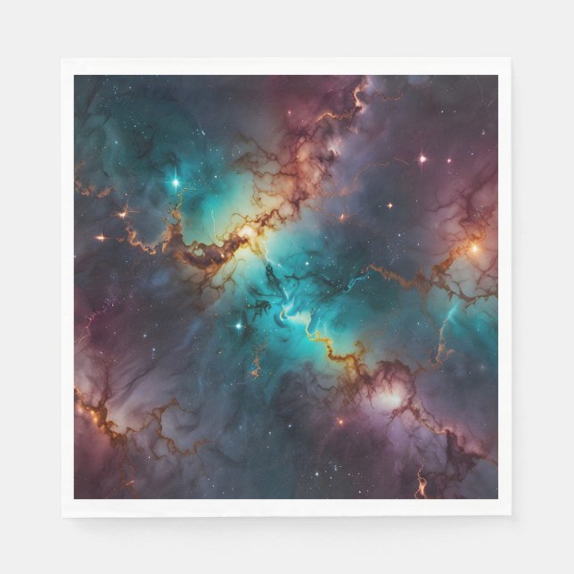 Celestial Veins Pappersservett (Framsidan)