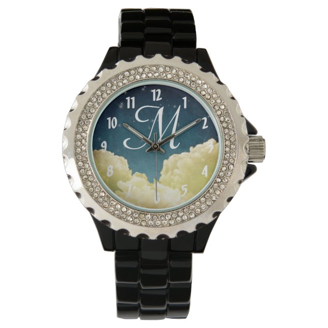 Celestial View Stars and Clouds Safari Watch Armbandsur (Framsida)