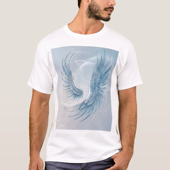 Celestial Vingar T Shirt (Framsida)