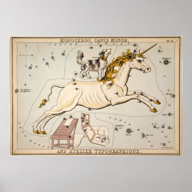 Celestial Vintage Karta Poster (Framsidan)