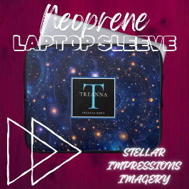 Celestial Vortex Laptop Fodral