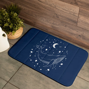 Celestial Whale Badrumsmatta