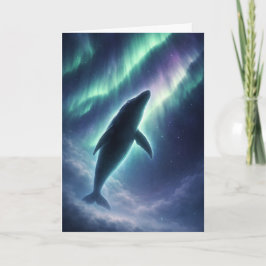 Celestial Whale Norrsken Kort