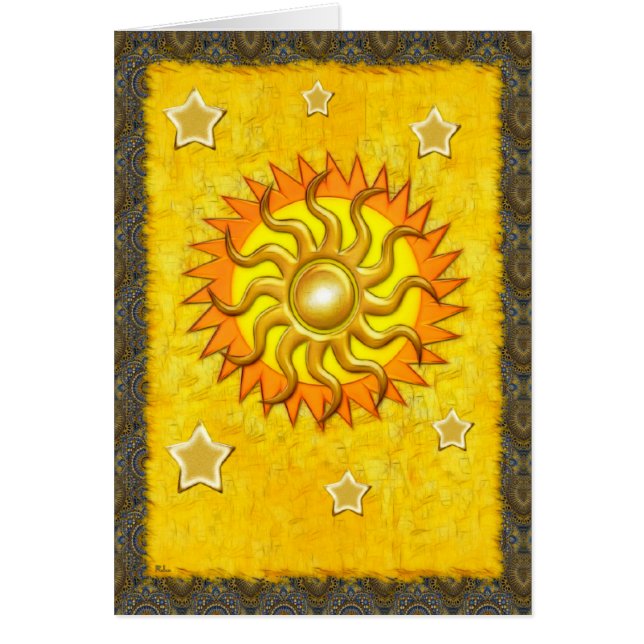 Celestial Whimsey Sol OBS Kort (Framsidan)