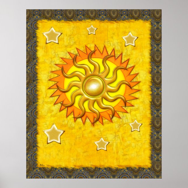 Celestial Whimsey Sol Poster (Framsidan)