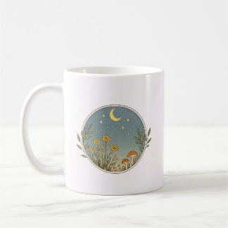 Celestial Wildflower Scene  Kaffemugg