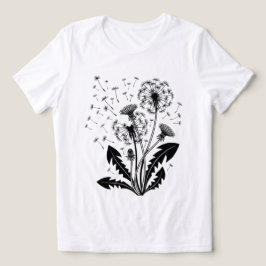 Celestial Wind Maskros Dam Grafisk T-shirt