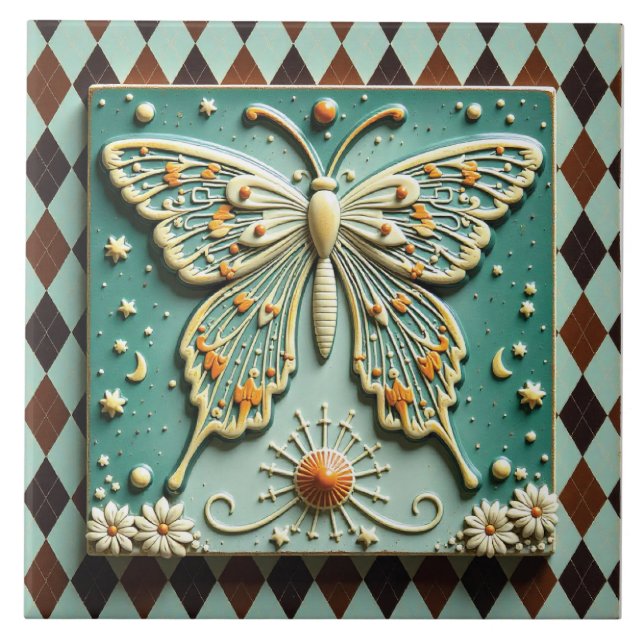 Celestial Wings at the Diamond Court Kakelplatta (Framsidan)