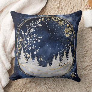 Celestial Winter Elegance Kudde