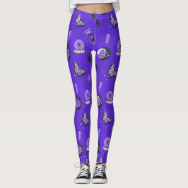 Celestial Witch Halloween Leggings