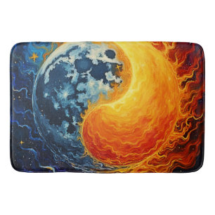 Celestial Yin Yang Art Badrumsmatta