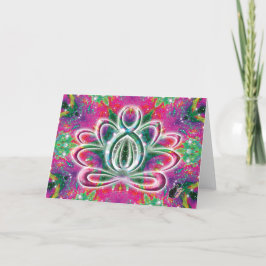 Celestial Zen Lotus Kort