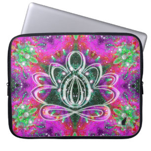 Celestial Zen Lotus Laptop Fodral
