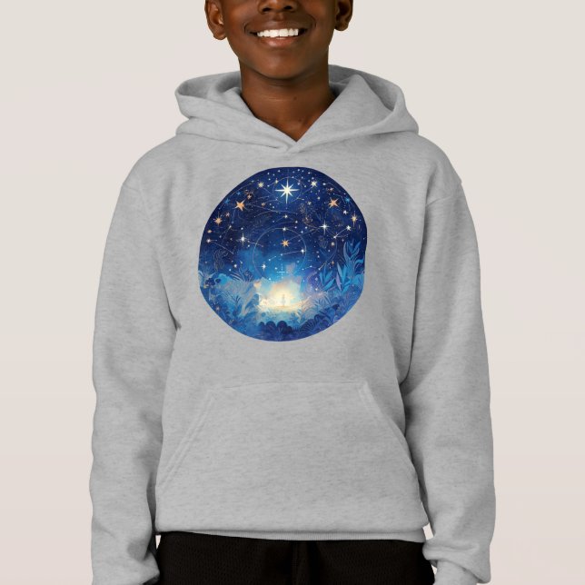 Celestial Zodiac Wonders T Shirt (Framsida)