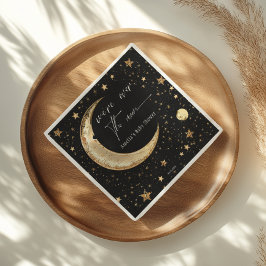 Celestiala Guld Mån Parti Servetter