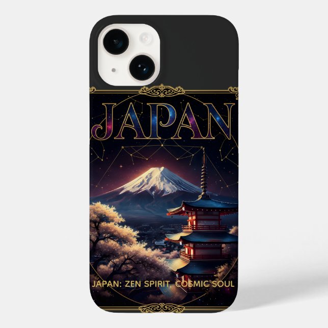 Celestiala Mount Fuji Japan Pagod Resa Konst (Baksida)