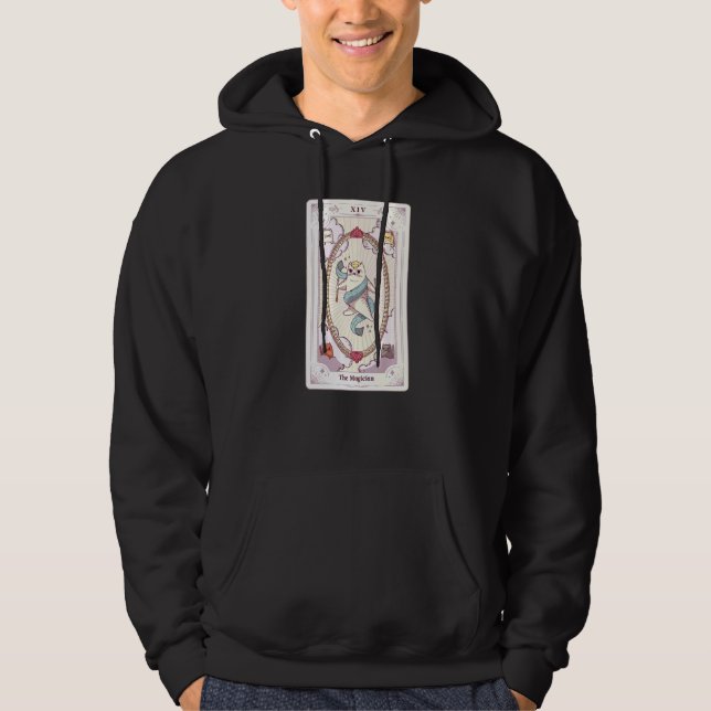Celestiala Mystiska Häxstämningar Andliga Månfaser Hoodie (Framsida)
