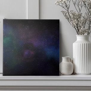 Celestiala slöjnebulosan galaxen stjärnfältet kosm kakelplatta