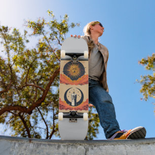 Celestiala syskon mini skateboard bräda 18,5 cm