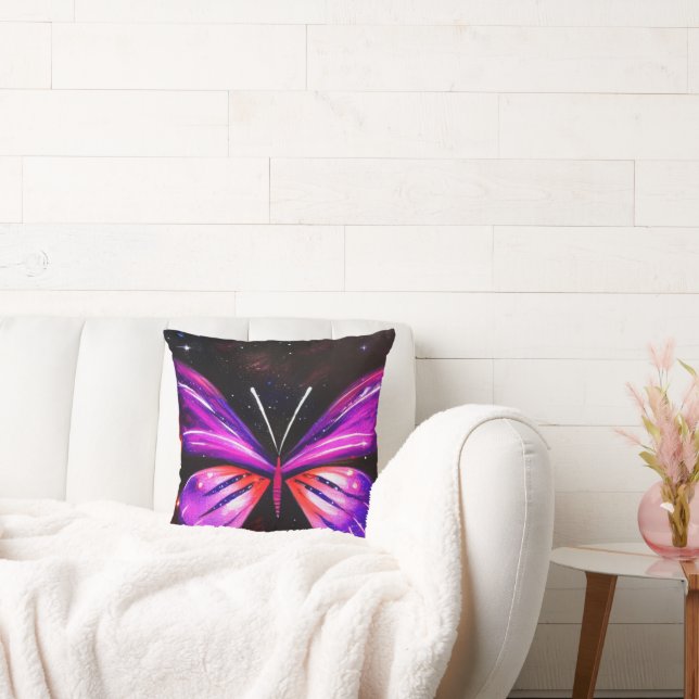 Celestiala Violetta Fjärilsgalaxen Kudde (Soffa)
